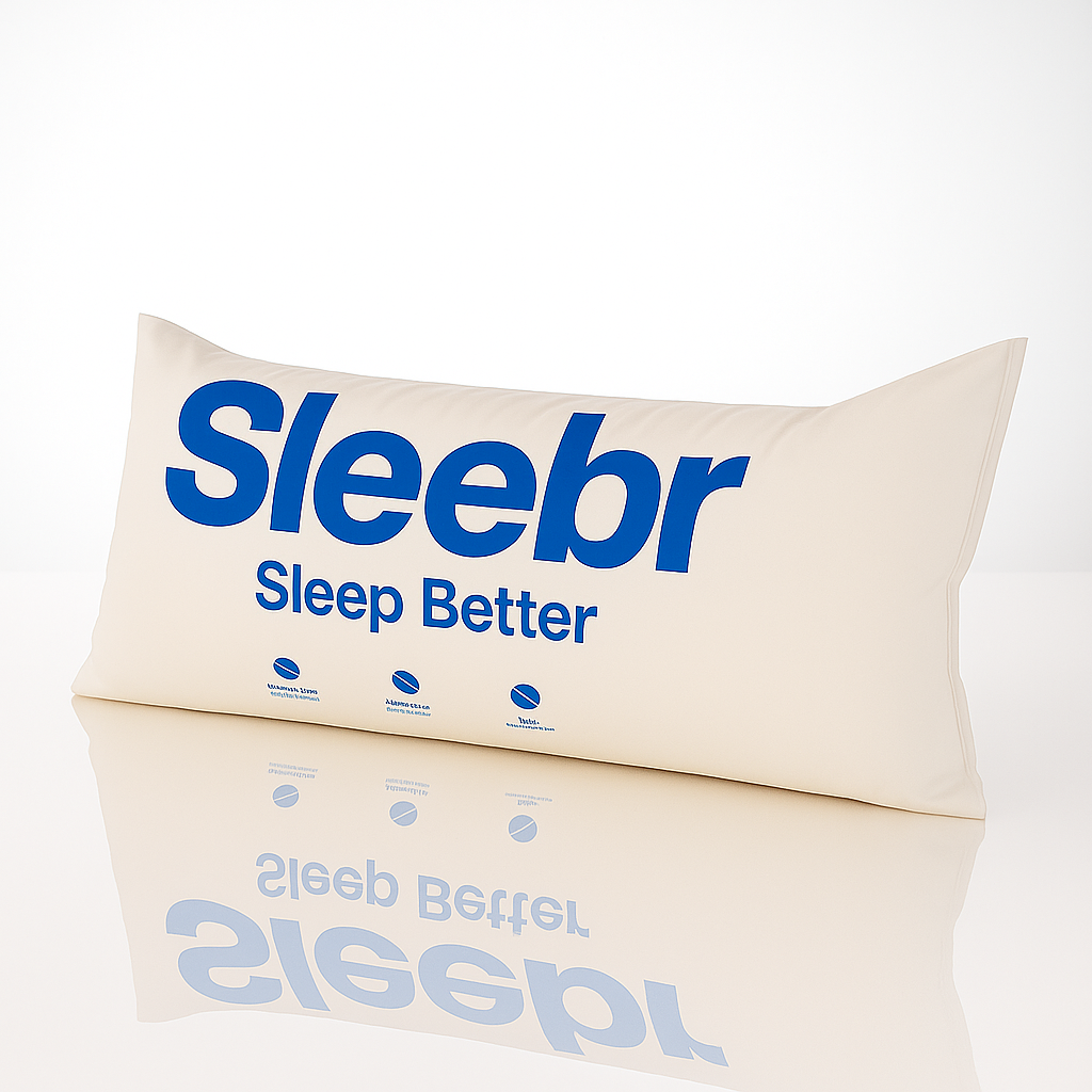 Sleebr® Contour Pillow 2.0 : Elevated & Enhanced Thickness