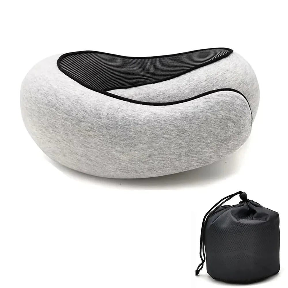Sleebr® Memory Foam Travel Pillow
