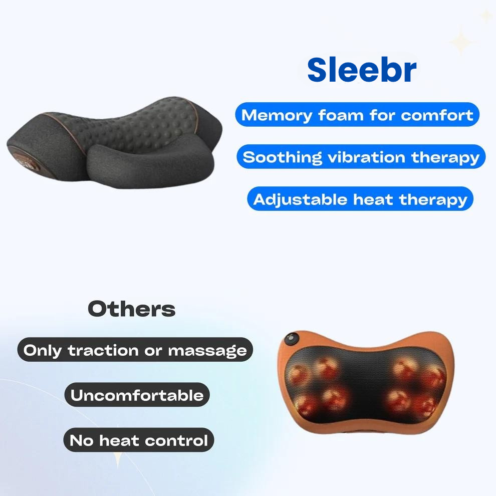 Sleebr® Therapeutic Massage Pillow