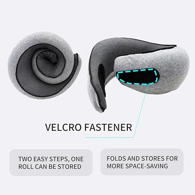 Sleebr® Memory Foam Travel Pillow