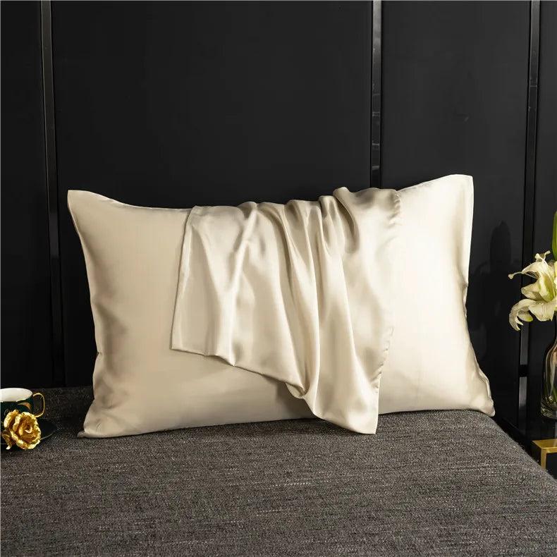 Sleebr® Natural Mulberry Silk Pillowcase