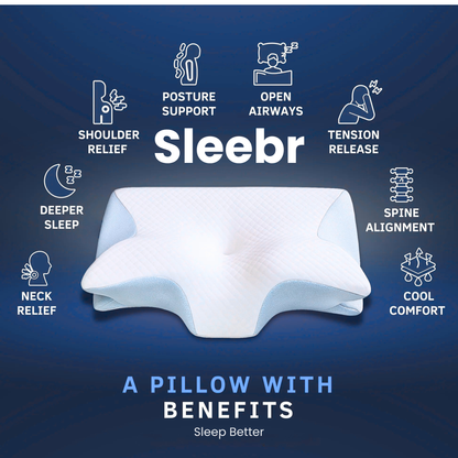Sleebr® Contour Relief Pillow
