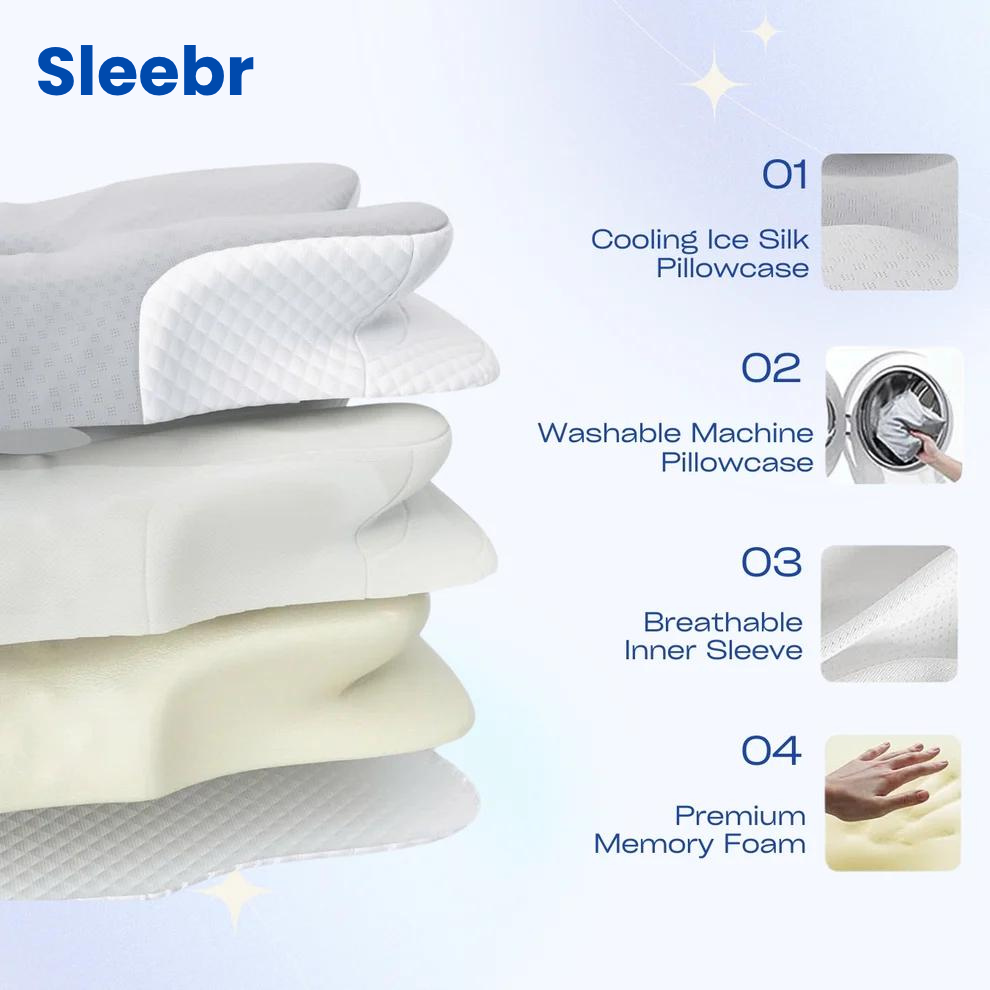 Sleebr® Contour Relief Pillow